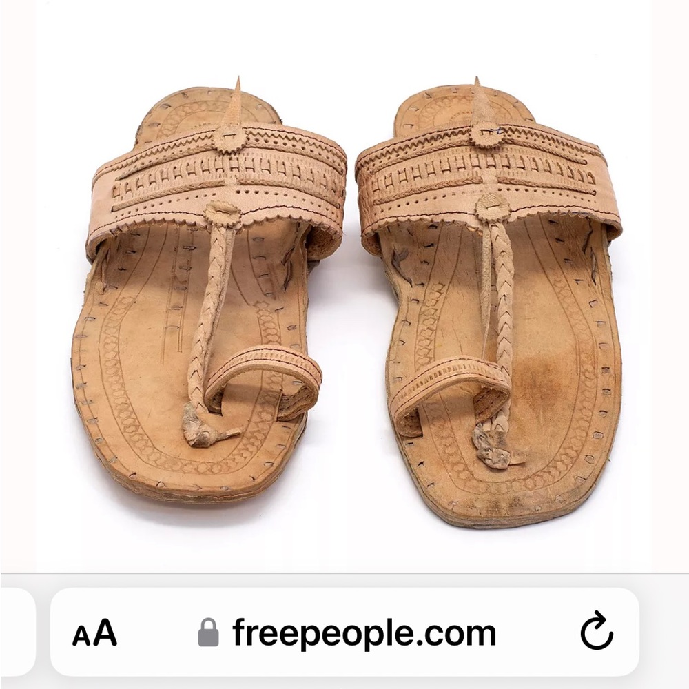 Vintage FREE PEOPLE 70’s leather sandals